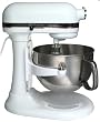 Factory-Reconditioned KitchenAid RKP2671XWH Professional 6-Quart Stand Mixer, White