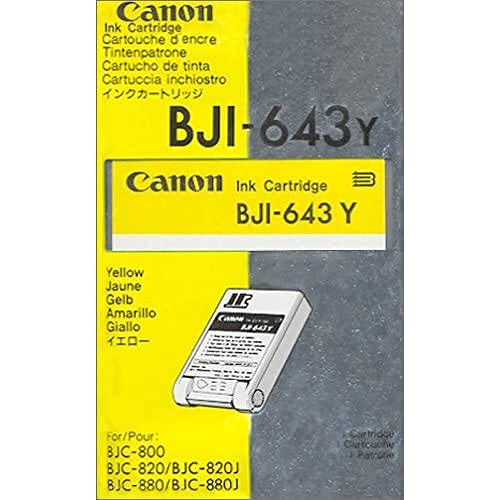 Camcorder: Canon 1012A001 BJI-643Y Tintenpatrone gelb