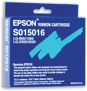 Drucker: Epson C13S015262 Nylon / schwarz f�r LQ-2500 / 2550 / 860 / 1060 / 670/ 680/ 680Pro
