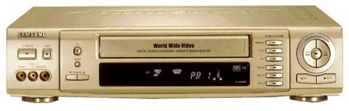 Festplatten: Samsung SV-3000W Hifi-Videorekorder champagner