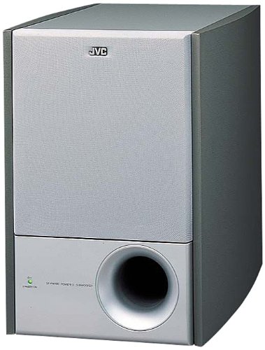 Telekommunikation: JVC SP-PW100 Subwoofer silber