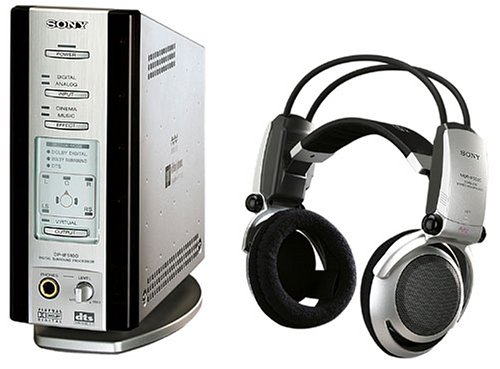 Festplatten: Sony Surround-Funk-Kopfh�rer geschlossen MDR-DS 5100 silber