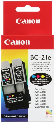 Camcorder: Canon BC-21e Vierfarbdruckkopf (Tintenpatrone)