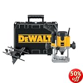 DEWALT DW621K 2 HP VS Electronic Plunge Router Kit with Carrying Case and Universal Edge Guide
