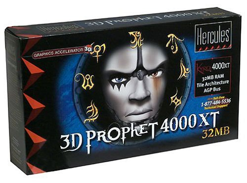 Heimkinosysteme: Hercules 3D Prophet Kyro I 4000XT Grafikkarte, 32MB SD-RAM