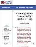 Creating Mission Statements for Smaller Groups