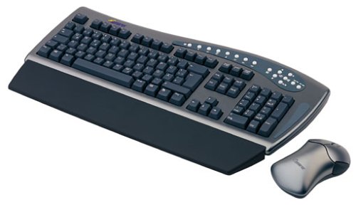 MP3 Player: Memorex MX 5500 RF Multimedia Bundle (Wireless Keyboard & Mouse) matt-chrom