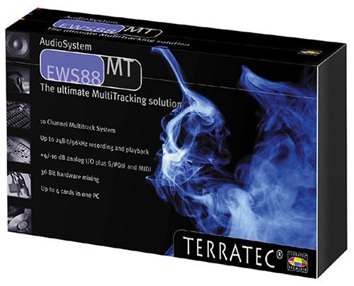 TV Geraete: TerraTec Audio System EWS88 MT Soundkarte (Retail) Harddiskrecording System 5 1/4" Breakout Box