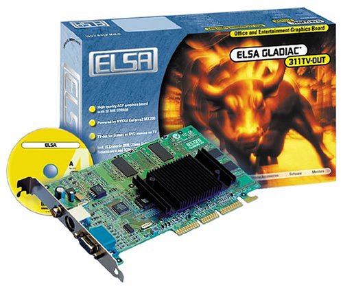 Drucker: ELSA Gladiac 311 A32 TV-Out Grafikkarte
