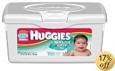 Huggies Natural Care Baby Wipes, Unscented, 80-Count Tubs (Pack of 8) (640 Wipes)