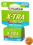Fujifilm 400 Speed 35mm Color Print Film (24 Exposures)