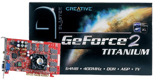 Camcorder: Creative 3D Blaster GeForce2 Titanium Grafikkarte