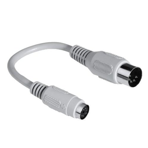 Heimkinosysteme: Hama Tastatur-Adapter 5poliger DIN-Stecker/ 6polige Mini-DIN-Kupplung