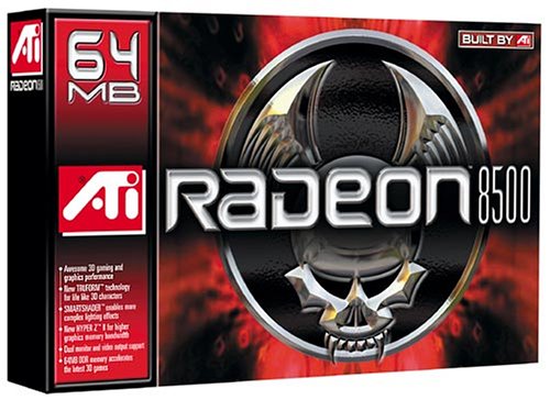 Elektronik und Foto: ATI Radeon 8500 AGP-Grafikkarte 64MB DDR (Retail)