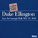Live at Carnegie Hall Dec. 11, 1943