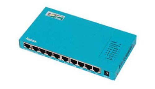 Heimkinosysteme: Hama 10-Port-Fast-Ethernet-Hub 100Mbps