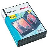 Hama DVD Jewel Case Black 3 Pack