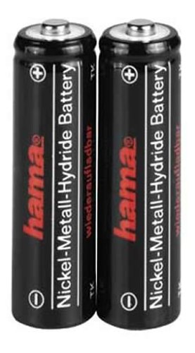 Heimkinosysteme: Hama NIMH-Akku Mignon AA "KR15/51" (1,2V / 1500mAh) 2er-Pack