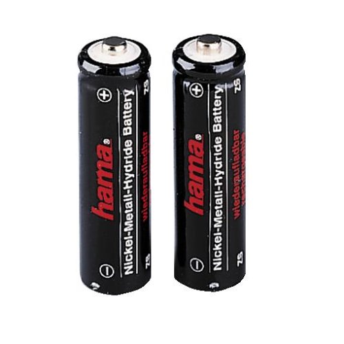 Heimkinosysteme: Hama NiMH-Akku "Mignon AA" (1,2V / 1600mAh) 2er Pack