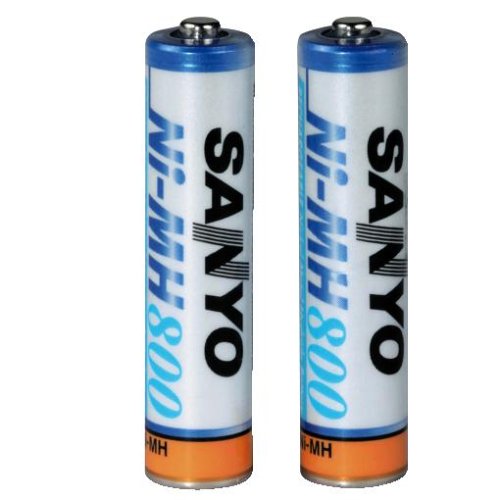 Festplatten: Sanyo NiMH-Akku "Micro AAA" (900mAh) 2er Pack