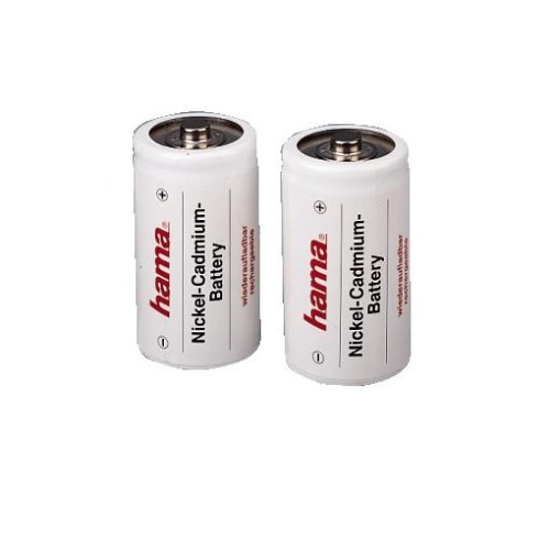 Heimkinosysteme: Hama NiCd-Akku "Mono / D"(1,2V / 4500mAh) 2er Pack