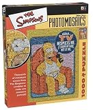 The Simpsons Photomosaics: Lounging Homer