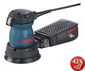 Bosch 1295DVSK 2.2 Amp 5-Inch Palm Grip Variable Speed Random Orbit Palm Sander with Dust Canister