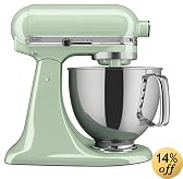 KitchenAid KSM150PSPT Artisan Series 5-Quart Mixer, Pistachio