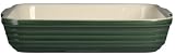 Emile Henry Le Potier 9-inchSquare Baking Dish, Green
