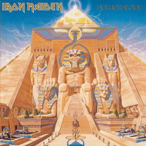 Powerslave by Iron Maiden album cover
