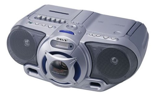 Festplatten: Sony CFD-EX35L tragbarer CD-Radiorekorder silber