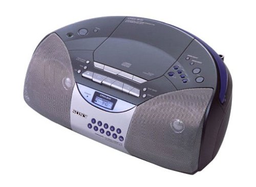 Festplatten: Sony CFD-S400L tragbarer CD-Radiorekorder anthrazit