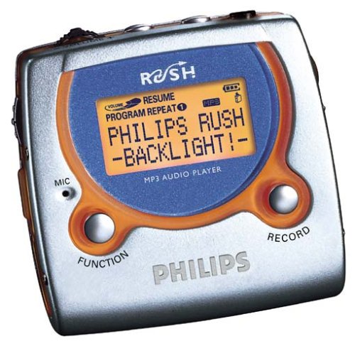 Projektoren: Philips RUSH SA 209 tragbarer MP3-Player silber