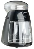 Capresso 553.01 Burr Coffee Grinder with Automatic Shutoff, Black