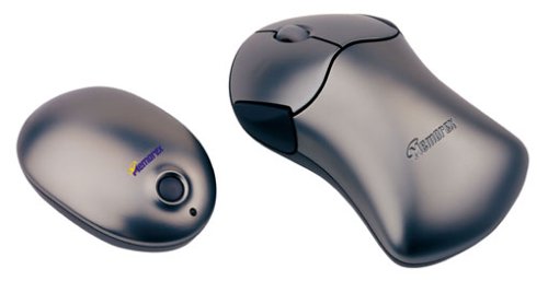 MP3 Player: Memorex MX 4300 RF schnurlose Mouse (matt-chrom)