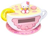 Hello Kitty Tea Cup Clock Radio with Nite Lite