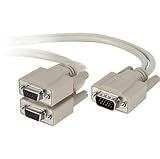 Belkin Pro Series VGA Monitor "Y" Splitter Cable HDDB15 Male to 2x HDDB15 Female 0.3m