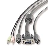 Belkin Omniview Soho Series KVM Cable, PS/2 w/Audio 3m