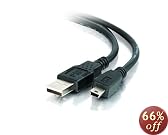 Cables To Go - 27005 - 2M USB 2.0 A/Mini-B Cable (Black)