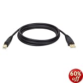 Tripp Lite U022-006 USB2.0 Certified Gold A/B Device Cable - 6ft