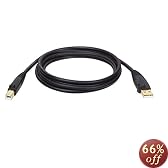 Tripp Lite U022-006 USB2.0 Certified Gold A/B Device Cable - 6ft
