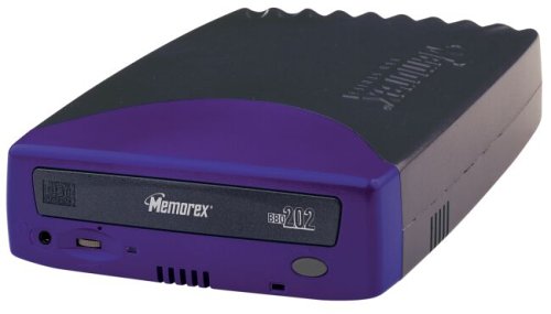 MP3 Player: Memorex Duo BBQ 202 24/10/40x CD-Brenner extern (mit USB 2.0 Schnittstelle)