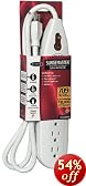 Belkin SurgeMaster 6-Outlet Surge Protector (4ft, 709 Joules)
