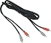 HOSA DUAL RCA - DUAL RCA, 2m (6.6 ft.) STANDARD NICKLE-PLATED