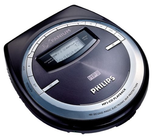 Projektoren: Philips eXpanium EXP 511 tragbarer MP3-CD-Player aubergine