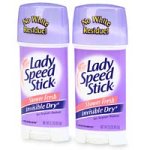 Lady Speed Stick Value Pack! Invisible Dry Anti-Perspirant and Deodorant Stick, Twin Pack, Shower Fresh - 4.6 oz