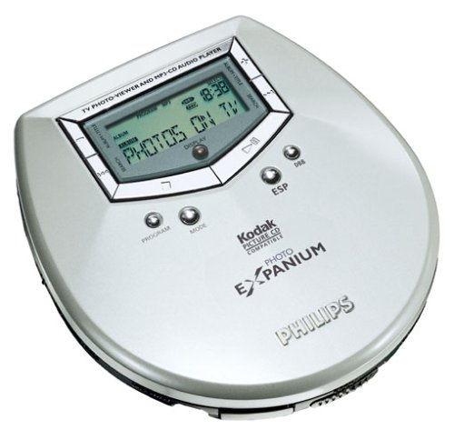 Projektoren: Philips eXpanium EXP 601 tragbarer MP3-CD-Player silber