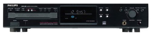 Projektoren: Philips CDR 600 CD-Rekorder schwarz
