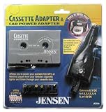 Jensen JCD26A Cassette Adapter/Car Power Adapter Combo Pack