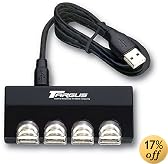 Targus 4-Port USB 2.0 Ultra Mini Hub PA055U (Black)